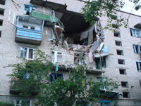Взрыв изюмской пятиэтажки