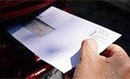 Конверт с неизвестным сыпучим веществом нашли сотрудники почты