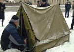 Голодающие экс-машинисты свернули палатки