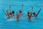 Во Дворце спорта «Локомотив» состоялось чествование представительниц сборной Украины по синхронному плаванию