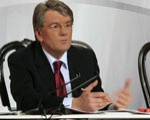 Ющенко дали выступить
