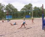В Харькове прошел турнир первенства Харьковской области по пляжному волейболу