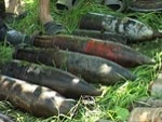 В Харькове в двух местах найдены снаряды