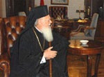 В Украину прибыл Вселенский патриарх Варфоломей I