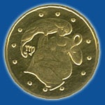 Нацбанк ввел в обращение монету «Дева»