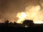 МЧС: Взрывы в Лозовой звучат все реже. Угрозы для населения практически нет
