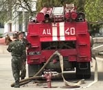 30 спасателей тушили пожар во Фрунзенском районе