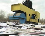 Областное управление СБУ изъяло и уничтожило семь тысяч нелицензионных дисков