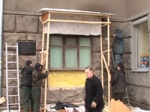 Фасад дома Чичибабина изуродован незаконной пристройкой