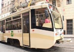В феврале на улицах города появится первый трамвай харьковской сборки