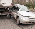 Авария на Окружной дороге в Харькове
