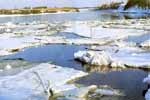 На водохранилищах Харькова лед представляет опасность
