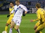 В первом мачте 1/8 финала Кубка УЕФА «Металлист» уступил «Динамо»