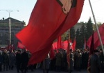 Красные флаги, портреты Ленина и Маркса. Харьков отмечает Первое мая