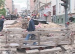 Трехполосное движение и отреставрированные фасады. К 1 августа власти обещают закончить реконструкцию Рымарской