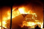 В двух районах Харькова сгорели четыре гаража