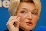 Богатырева увидела в Ющенко лидера на президентских выборах