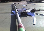 На проспекте Гагарина Fiat сбил троллейбусный столб: четверо пострадавших