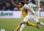 Первый матч плей-офф футбольные сборные Греции и Украины сыграли вничью