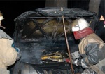 Сегодня на Салтовке сгорел Lexus