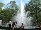 Светомузыкальный фонтан в саду Шевченко закрыт на ремонт