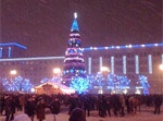 Михаил Добкин: Из-за пикетчиков подготовка площади Свободы к новогодним праздникам пока затруднена