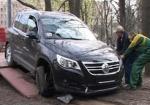 Утреннее ДТП у Госпрома: Volkswagen оказался угнанным