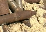В Змиевском районе нашли более полусотни артиллерийских снарядов
