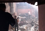 На Нетеченском бульваре горело здание бывшей текстильной фабрики