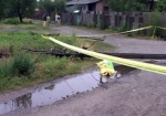 В Харькове из-за грозы упал столб - погибла молодая женщина