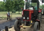 Ремонтные работы на дорогах Харькова не прекращаются даже в выходные