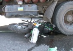 На проспекте Гагарина под грузовик попал мотоциклист