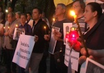 В день памяти Гонгадзе харьковские журналисты вышли на митинг в защиту свободы слова
