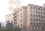 Для подсчета убытков от пожара в университете Каразина создали комиссию