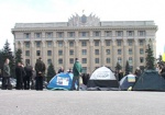 «Майдан» по-харьковски. На площади Свободы активисты разбили палаточный городок