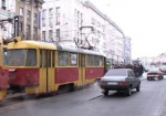 Сегодня утром из-за ДТП на площади Конституции не ходили трамваи
