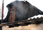 В Харьковском районе сгорел частный дом