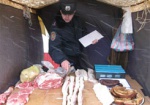 В Харькове ликвидировали незаконный мясной рынок