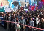 В Первомай с опережением. Харьковские рабочие вышли на демонстрацию сегодня