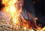 В Кегичевском районе сгорело 30 тонн сена