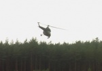 Леса Харьковской области патрулирует арендованный вертолет