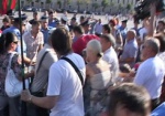 В Харькове произошла потасовка между протестующими и милицией