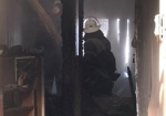 При пожаре в частном доме пострадала женщина