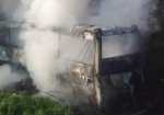 Сегодня ночью в Московском районе сгорели три автобуса