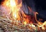 На Харьковщине сгорело 20 тонн сена