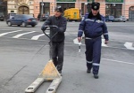 Харьковские госавтоинспекторы сегодня охотились на пешеходов-нарушителей