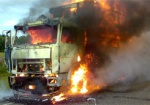 В Чугуевском районе в кабине грузовика сгорел мужчина
