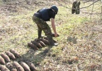 Под Харьковом нашли более 150 снарядов