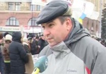 В акции протеста под Кабмином пострадал харьковский чернобылец