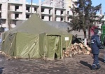 Зимой на Харьковщине установят палатки с горячей едой и одеждой для бездомных